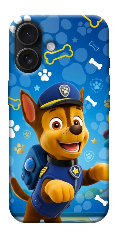 Чохол itsPrint Paw Patrol Chase для Apple iPhone 17 (6.3"), дитячі, купити оптом з доставкою