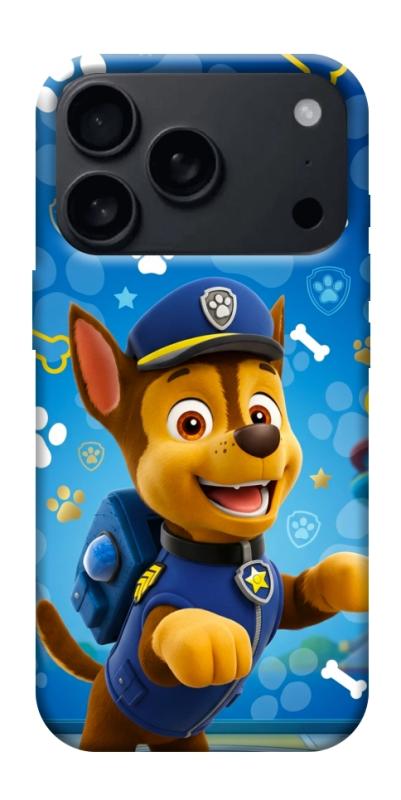 Чехол itsPrint Paw Patrol Chase для Apple iPhone 17 Pro (6.3"), детские, купить оптом с доставкой