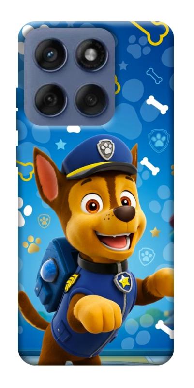 Чохол itsPrint Paw Patrol Chase для Motorola Edge 60 Fusion, дитячі, купити оптом з доставкою