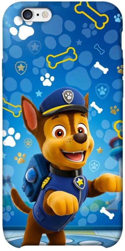 Чехол itsPrint Paw Patrol Chase для Apple iPhone 6/6s plus (5.5"), детские, купить оптом с доставкой