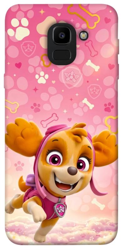 Чехол itsPrint Paw Patrol Skye для Samsung J600F Galaxy J6 (2018), детские, купить оптом с доставкой