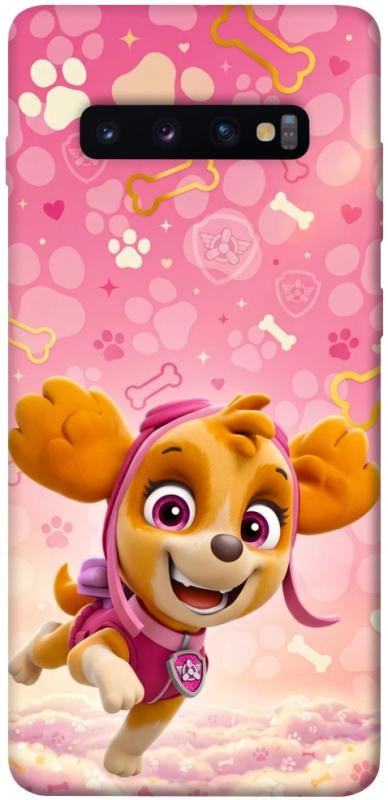Чехол itsPrint Paw Patrol Skye для Samsung Galaxy S10+, детские, купить оптом с доставкой
