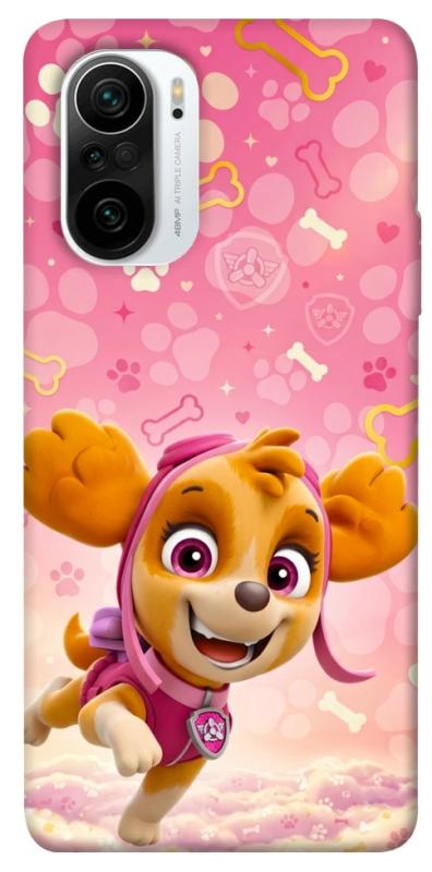 Чехол itsPrint Paw Patrol Skye для Xiaomi Redmi K40 / K40 Pro / K40 Pro+ / Poco F3, детские, купить оптом с доставкой