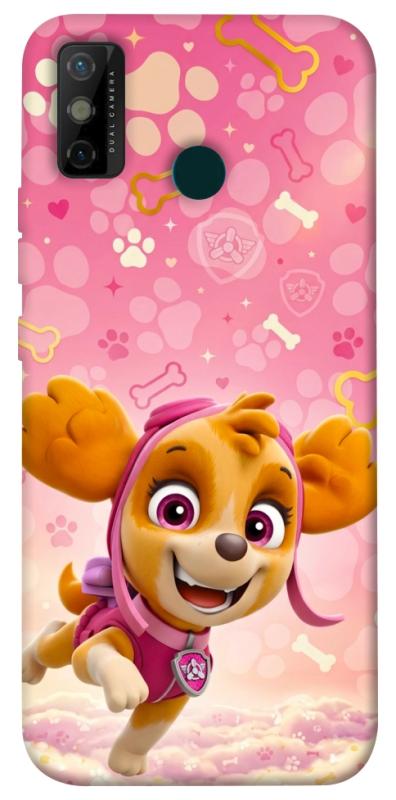 Чехол itsPrint Paw Patrol Skye для TECNO Spark 6 Go, детские, купить оптом с доставкой