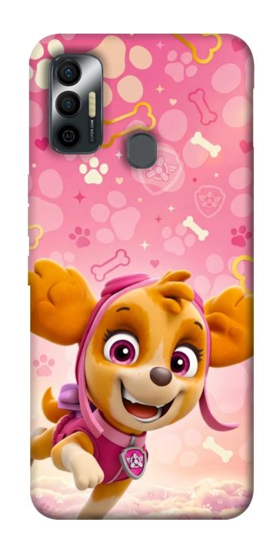 Чехол itsPrint Paw Patrol Skye для TECNO Spark 7, детские, купить оптом с доставкой