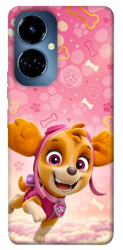 Чехол itsPrint Paw Patrol Skye для TECNO Camon 19 (CI6n) / 19 Pro (CI8n), детские, купить оптом с доставкой