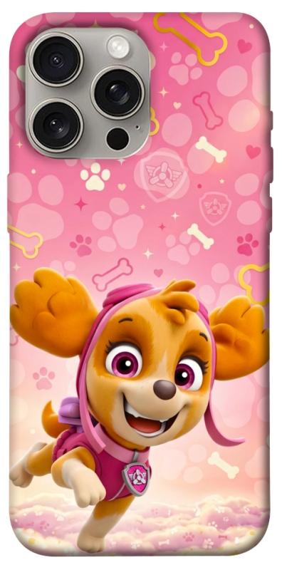 Чохол itsPrint Paw Patrol Skye для Apple iPhone 15 Pro Max (6.7"), дитячі, купити оптом з доставкою