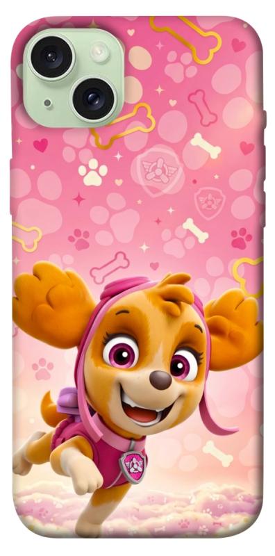 Чехол itsPrint Paw Patrol Skye для Apple iPhone 15 Plus (6.7"), детские, купить оптом с доставкой