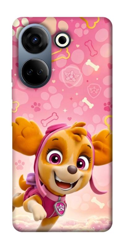 Чехол itsPrint Paw Patrol Skye для TECNO Camon 20 Pro (CK7n), детские, купить оптом с доставкой