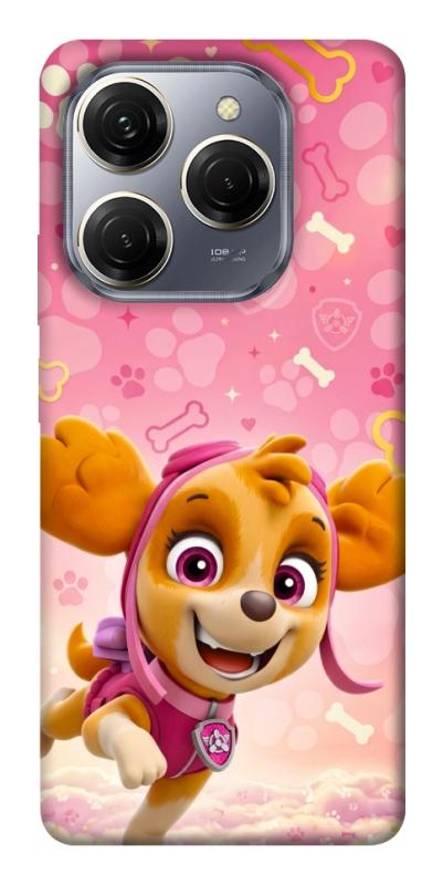 Чехол itsPrint Paw Patrol Skye для TECNO Spark 20 Pro, детские, купить оптом с доставкой
