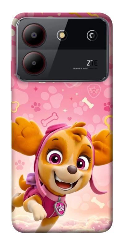 Чехол itsPrint Paw Patrol Skye для ZTE Blade A54 4G, детские, купить оптом с доставкой