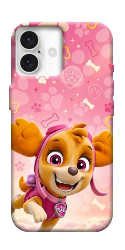 Чехол itsPrint Paw Patrol Skye для Apple iPhone 16 (6.1"), детские, купить оптом с доставкой