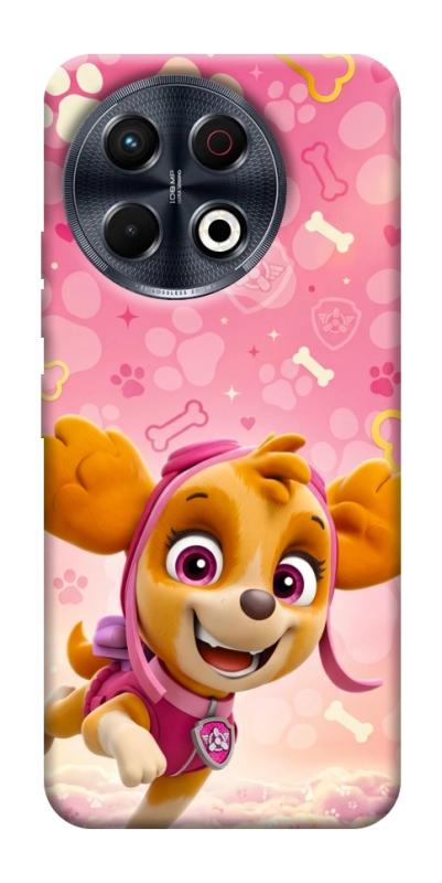 Чехол itsPrint Paw Patrol Skye для TECNO Spark 30 Pro (KL7), детские, купить оптом с доставкой