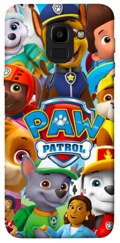 Чехол itsPrint Paw Patrol для Samsung J600F Galaxy J6 (2018), детские, купить оптом с доставкой