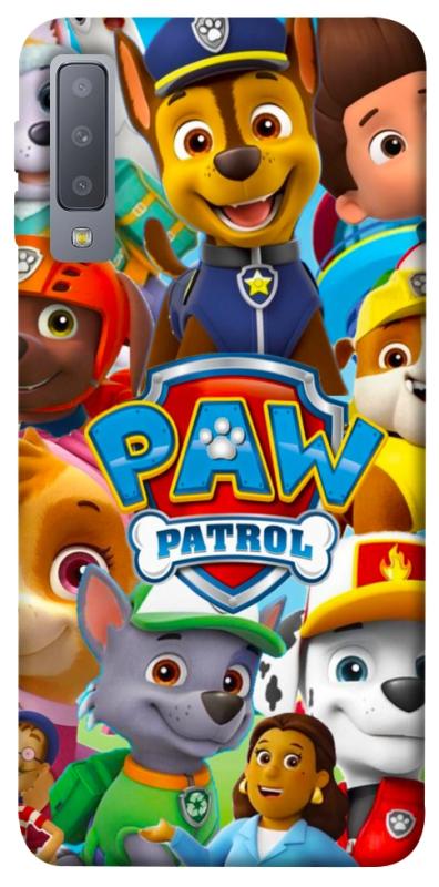 Чехол itsPrint Paw Patrol для Samsung A750 Galaxy A7 (2018), детские, купить оптом с доставкой