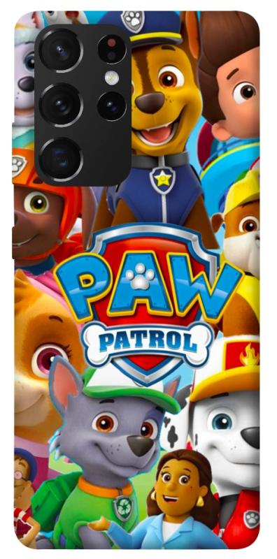 Чехол itsPrint Paw Patrol для Samsung Galaxy S21 Ultra, детские, купить оптом с доставкой