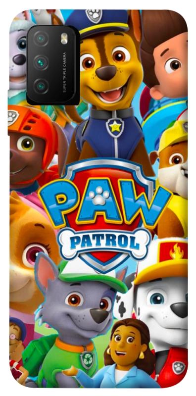 Чохол itsPrint Paw Patrol для Xiaomi Poco M3, дитячі, купити оптом з доставкою