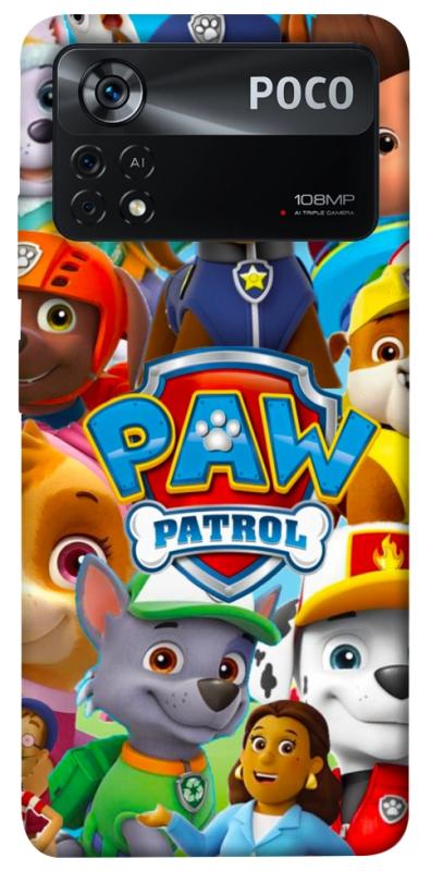 Чохол itsPrint Paw Patrol для Xiaomi Poco X4 Pro 5G, дитячі, купити оптом з доставкою