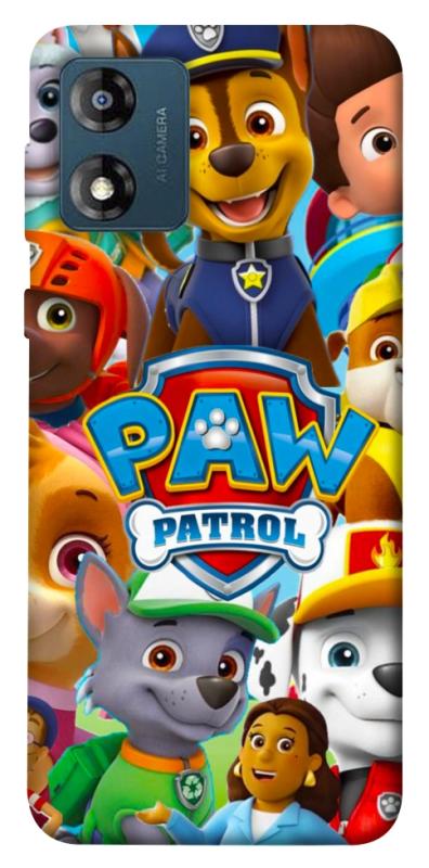 Чохол itsPrint Paw Patrol для Motorola Moto E13, дитячі, купити оптом з доставкою