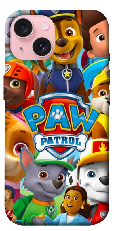 Чохол itsPrint Paw Patrol для Apple iPhone 15 (6.1"), дитячі, купити оптом з доставкою