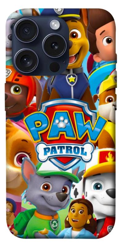 Чохол itsPrint Paw Patrol для Apple iPhone 15 Pro (6.1"), дитячі, купити оптом з доставкою