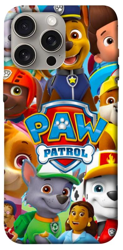 Чохол itsPrint Paw Patrol для Apple iPhone 15 Pro Max (6.7"), дитячі, купити оптом з доставкою