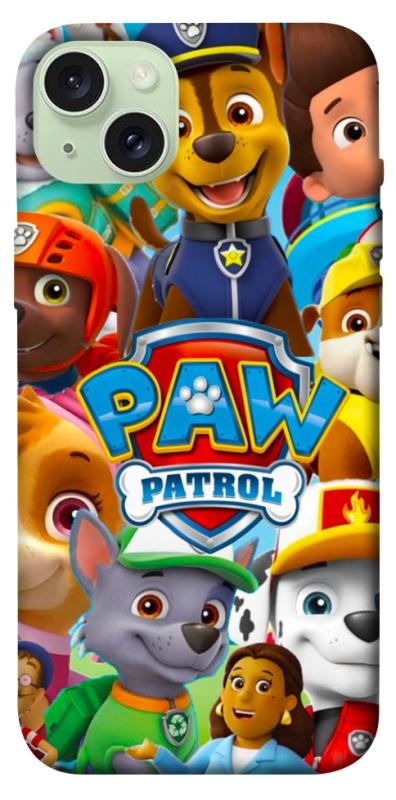 Чехол itsPrint Paw Patrol для Apple iPhone 15 Plus (6.7"), детские, купить оптом с доставкой