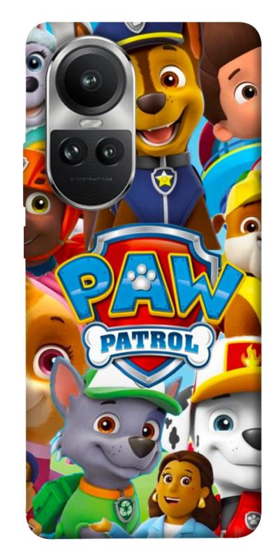 Чехол itsPrint Paw Patrol для Oppo Reno 10, детские, купить оптом с доставкой