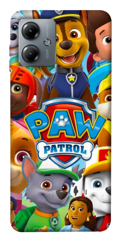 Чехол itsPrint Paw Patrol для Motorola Moto G14, детские, купить оптом с доставкой