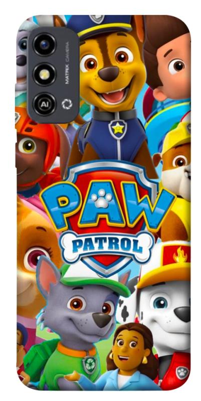 Чохол itsPrint Paw Patrol для ZTE Blade A53, дитячі, купити оптом з доставкою