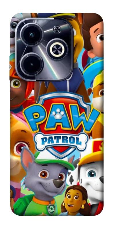 Чохол itsPrint Paw Patrol для Infinix Hot 40i, дитячі, купити оптом з доставкою