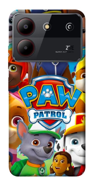 Чохол itsPrint Paw Patrol для ZTE Blade A54 4G, дитячі, купити оптом з доставкою