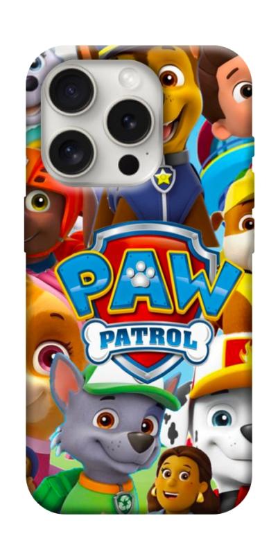 Чохол itsPrint Paw Patrol для Apple iPhone 16 Pro (6.3"), дитячі, купити оптом з доставкою