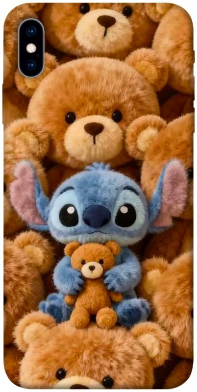Чехол itsPrint Stitch teddy bears для Apple iPhone X (5.8"), детские, купить оптом с доставкой