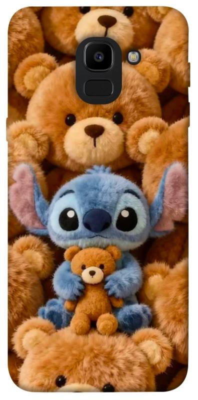 Чехол itsPrint Stitch teddy bears для Samsung J600F Galaxy J6 (2018), детские, купить оптом с доставкой