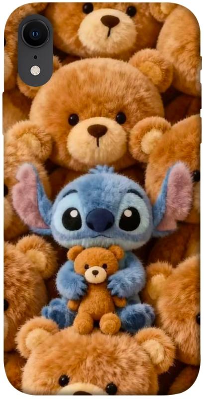 Чехол itsPrint Stitch teddy bears для Apple iPhone XR (6.1"), детские, купить оптом с доставкой