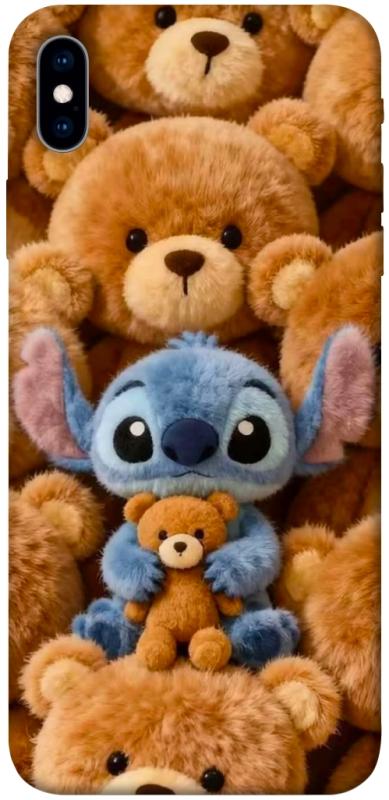 Чохол itsPrint Stitch teddy bears для Apple iPhone XS Max (6.5"), дитячі, купити оптом з доставкою