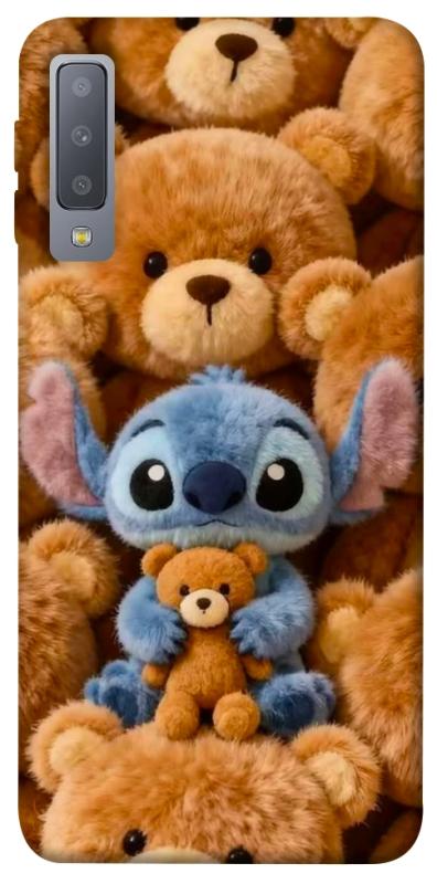 Чехол itsPrint Stitch teddy bears для Samsung A750 Galaxy A7 (2018), детские, купить оптом с доставкой