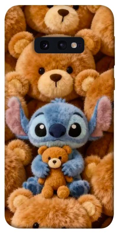 Чохол itsPrint Stitch teddy bears для Samsung Galaxy S10e, дитячі, купити оптом з доставкою