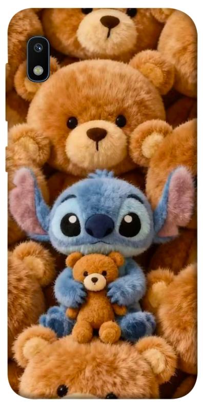 Чохол itsPrint Stitch teddy bears для Samsung Galaxy A10 (A105F), дитячі, купити оптом з доставкою