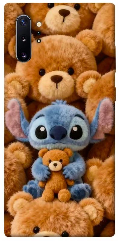 Чохол itsPrint Stitch teddy bears для Samsung Galaxy Note 10 Plus, дитячі, купити оптом з доставкою