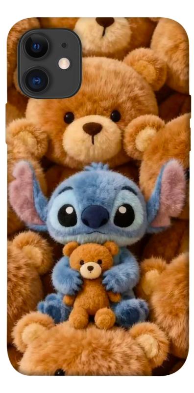 Чехол itsPrint Stitch teddy bears для Apple iPhone 11 (6.1"), детские, купить оптом с доставкой