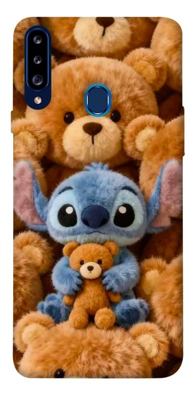 Чехол itsPrint Stitch teddy bears для Samsung Galaxy A20s, детские, купить оптом с доставкой