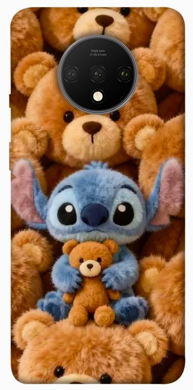 Чохол itsPrint Stitch teddy bears для OnePlus 7T, дитячі, купити оптом з доставкою