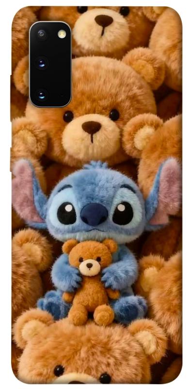 Чохол itsPrint Stitch teddy bears для Samsung Galaxy S20, дитячі, купити оптом з доставкою