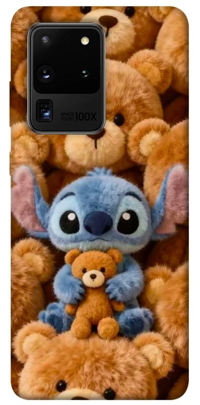 Чехол itsPrint Stitch teddy bears для Samsung Galaxy S20 Ultra, детские, купить оптом с доставкой