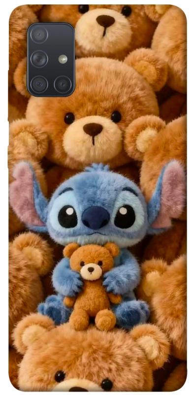 Чехол itsPrint Stitch teddy bears для Samsung Galaxy A71, детские, купить оптом с доставкой