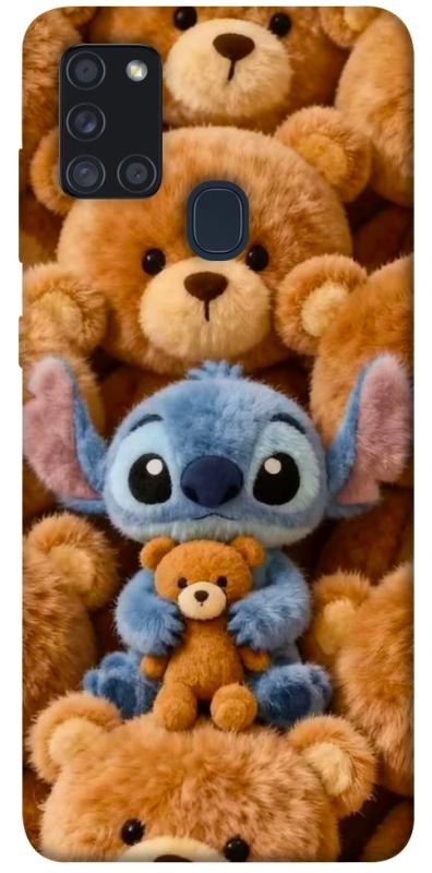 Чехол itsPrint Stitch teddy bears для Samsung Galaxy A21s, детские, купить оптом с доставкой