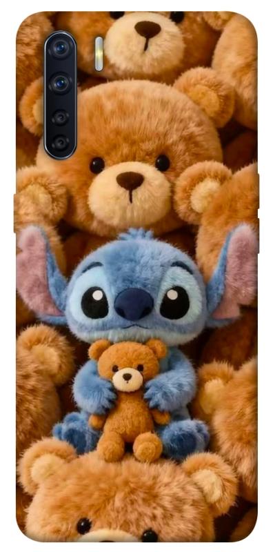 Чохол itsPrint Stitch teddy bears для Oppo A91, дитячі, купити оптом з доставкою