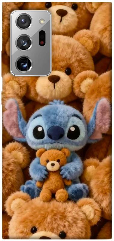 Чохол itsPrint Stitch teddy bears для Samsung Galaxy Note 20 Ultra, дитячі, купити оптом з доставкою
